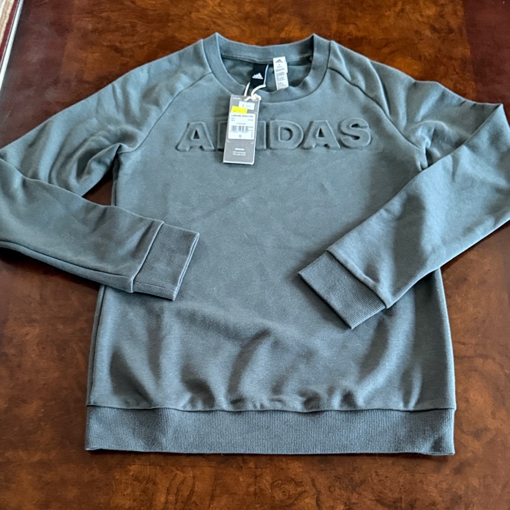 Adidas  Charcoal Crewneck Sweater